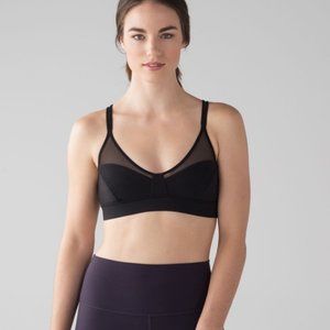 Lululemon Black Anew Bra Sz 10